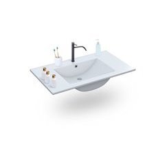 Lavatório Volga em cerâmica