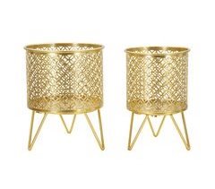 Conjunto de 2 Vasos para Plantas MF413