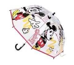 GUARDA-CHUVA MANUAL DE BOLHA MICKEY POE