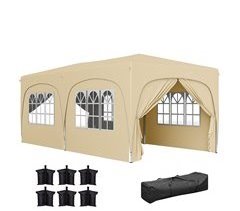 Tenda Dobrável Metal e Tecido Oxford Outsunny