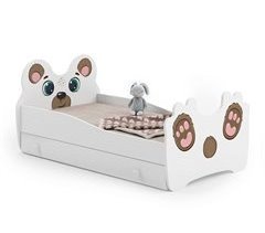 CAMA DE SOLTEIRO INFANTIL ANIMALS