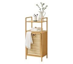 Cesto de roupa de bambu Rendalen