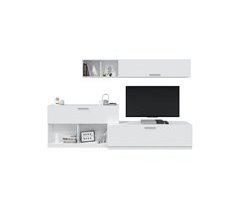 Compacto de TV ASPEN branca 260cm