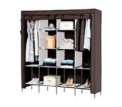 Guarda-roupa Tecido Com Portas Zip Nyana Home 167