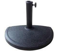 Suporte para guarda-sol semi-circular em resina 38-48 Aktive Garden