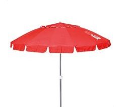 Guarda-chuva de praia corta-vento c/mastro basculante Aktive