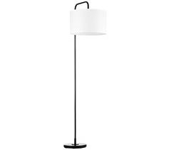 Candeeiro de Pé Aço e Linho Sintético HOMCOM, casa - iluminação
