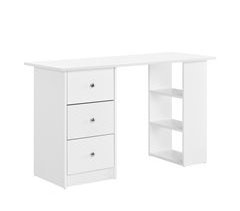 Secretária Lemberg 3 compartimentos e 3 gavetas 120x49