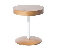 Beliani Mesa de centro OREGON 40x40