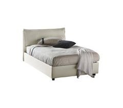 Cama quadrada e meia de tecido