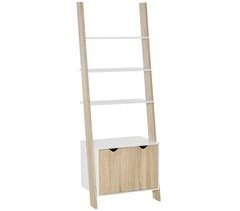 Estante em forma de Escada Melamina de Madeira HOMCOM 60