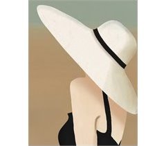Tela WOMAN IN HAT marca CONFORAMA