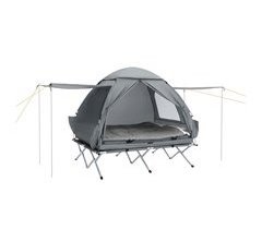 SoBuy Tenda de Campismo com Uma Porta Funcional OGS32-L-HG