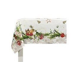 TOALHA DE MESA DE NATAL PARA CACHORROS