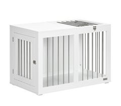 Gaiola para Cães Aço e MDF PawHut