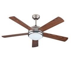 Avant - Ventilador de Teto com Luz | 3 Velocidades | 52 Polegadas| 65 Watios | 5 Pás de fibras | Luminária de teto com ventilador | Controle remoto
