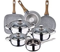 7 peças Bateria de cozinha com jogo de remendo