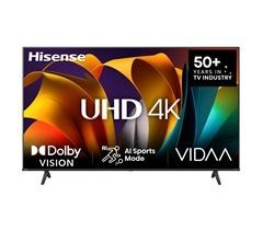 Televisão de 55 polegadas HISENSE 55E6NT 4K Smart TV