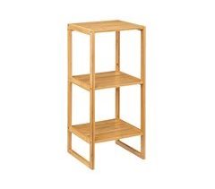 Estante Modular em Bambu com 3 Níveis Canoply Thinia Home 35