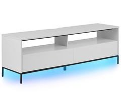 Móvel de TV LED SYDNEY Branco
