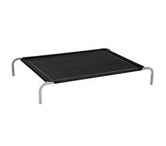 Cama Elevada Cães Textilene e Metal PawHut