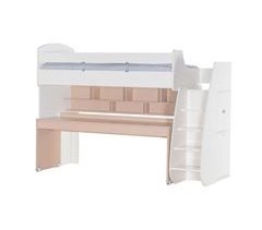 Cama alta + escrivaninha