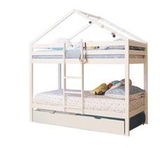 Beliche casinha + cama elevável