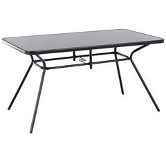 Beliani Mesa de jardim LIVO 80x140
