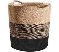 Cesta algodão com pegas VERA 40x45cm