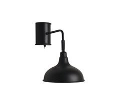 Candeeiro de metal preto LINCOLN 40W