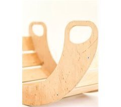 Cadeira de balanço Montessori clássica sem almofada
