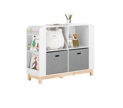 Estante infantil organizadora de brinquedos SoBuy  KMB85-W