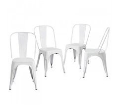 Pack 4 Cadeiras Industriais Strong Thinia Home
