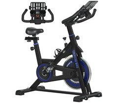 Bicicleta Estática Aço e ABS HOMCOM