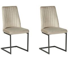 Beliani Silla de comedor LAVONIA