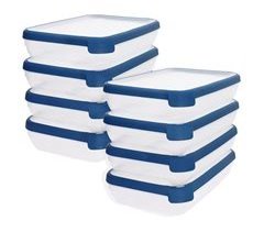 Curver Pack 8 recipientes herméticos (2,6L)