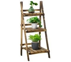 Suporte para Plantas Madeira de Abeto Outsunny