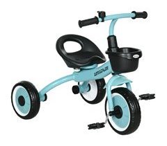 Triciclo para Crianças Metal, EVA, PP e PE AIYAPLAY