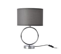 Candeeiro de mesa Torquay 1xE14 40 W metal/tecido [lux.pro]
