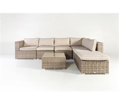Set de jardím TURIN III chaise longue com mes de centro