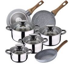 8 peças Bateria de cozinha com jogo de remendo