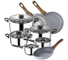 8 peças Bateria de cozinha com jogo de remendo