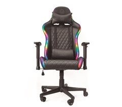 Cadeira de gaming XPRO RGB cor preto