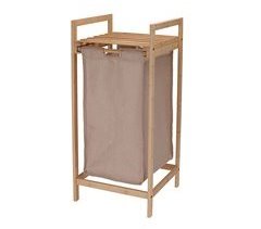 Cesto de roupa suja WellHome com prateleira