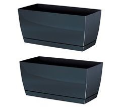 2x Caixa de Coubi de Gardeneiro de Plástico P.