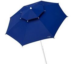 Guarda-sol à prova de ventocom teto duplo e proteção UV30