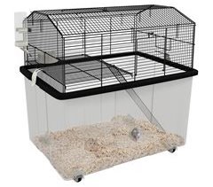 Gaiola para Hamsters Aço e PP PawHut