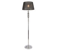 Candeeiro de pé Lingen Tecido metálico 1 x E27 [lux.pro] [lux.pro].