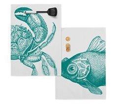 Blue sea Toalhas de cozinha