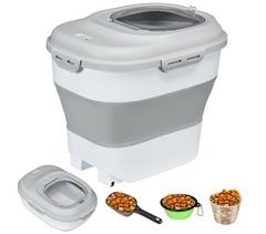 Recipiente de alimentação PP, TPE PawHut